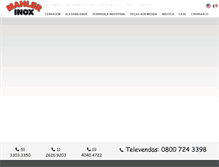 Tablet Screenshot of mahler.com.br